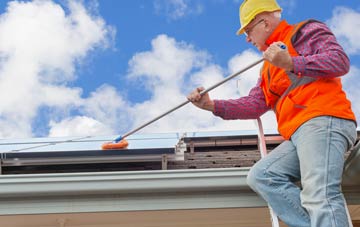 Wolsty soft wash roof cleaning